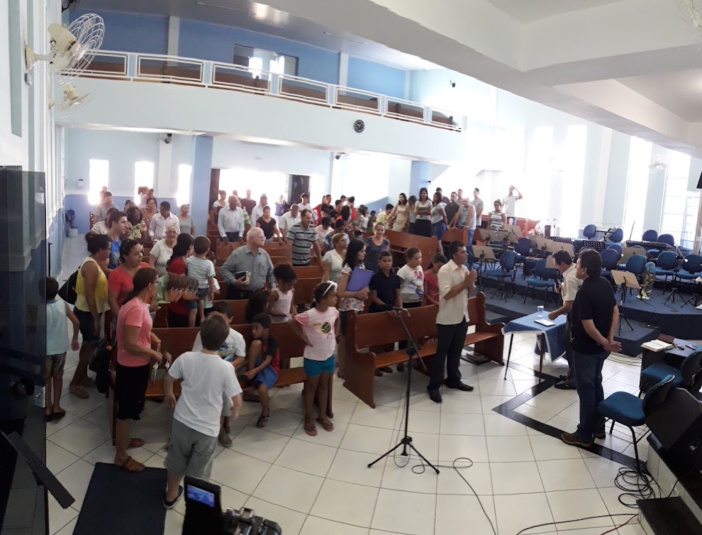 Fachada de Assembleia de Deus Maracanã Min.Belem