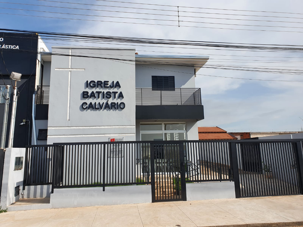 Fachada de Igreja Batista Calvário
