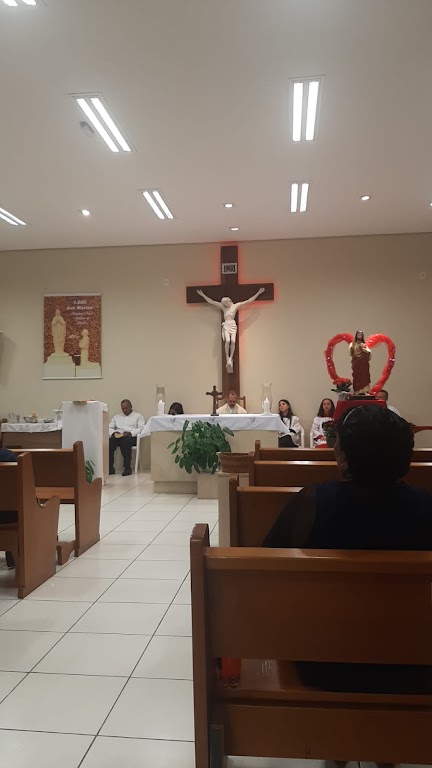 Fachada de Paróquia Nossa Senhora de Lourdes