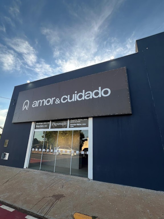 Fachada de Igreja Amor e Cuidado de Parapuã