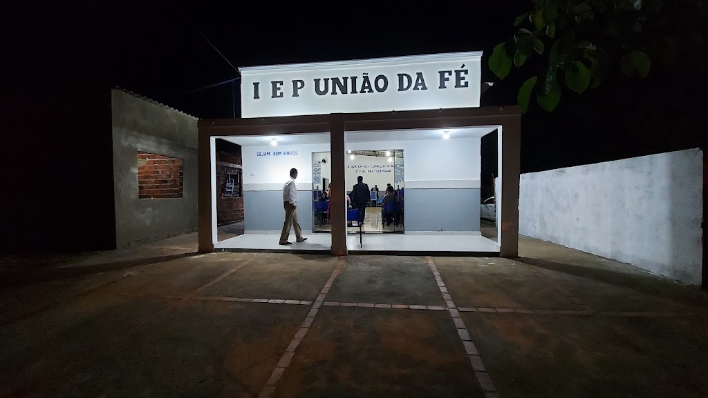 Fachada de Igreja pentecostal UNIÃO DA FÉ