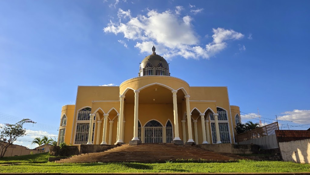 Fachada de Santuário Nossa Senhora das Graças