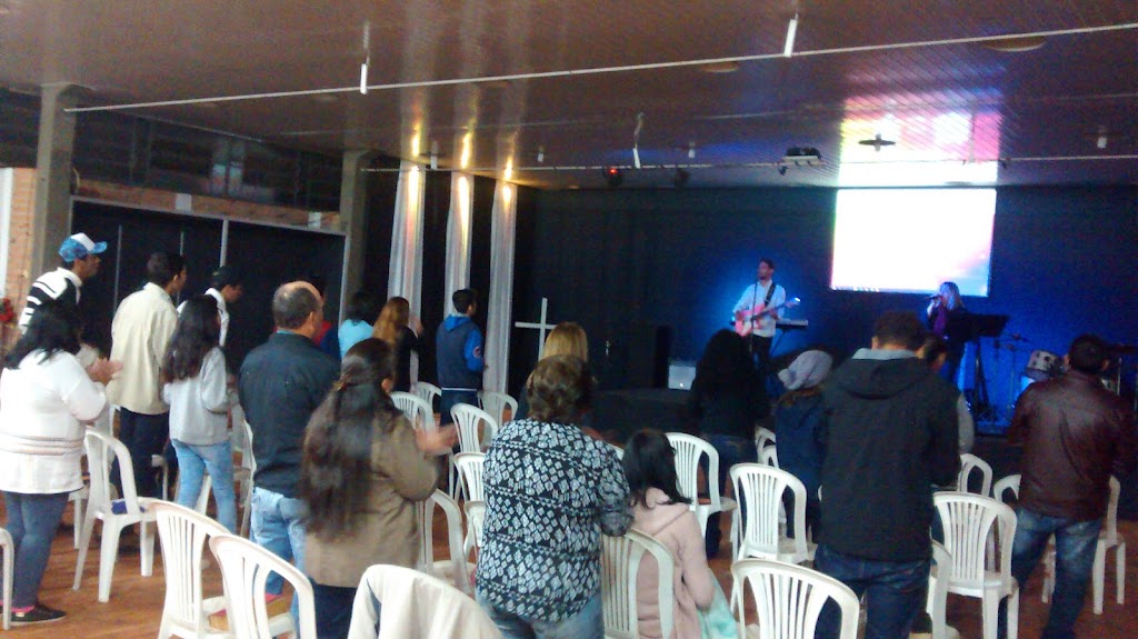Fachada de Igreja Videira em Palmital