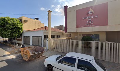 Fachada de Assembleia de Deus de Marília em Pompeia