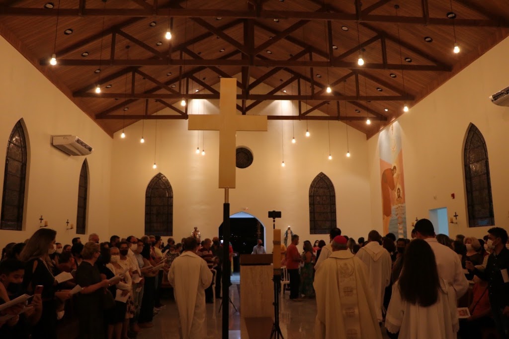 Fachada de Comunidade Sagrado Coração de Jesus - Silvares