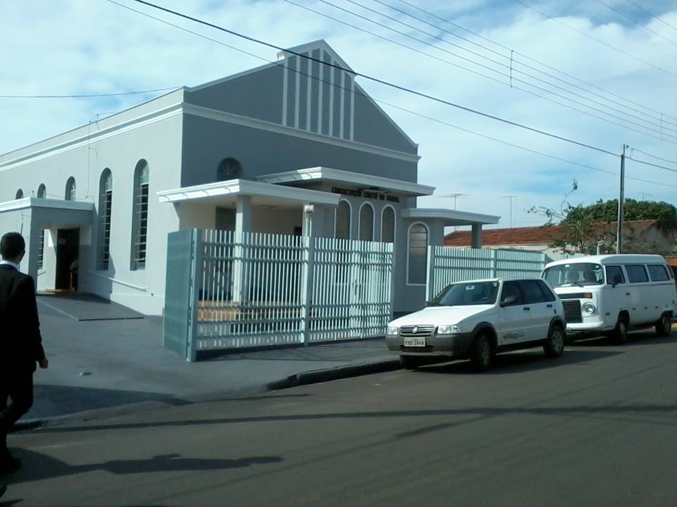 Fachada de Congregação Cristã do Brasil