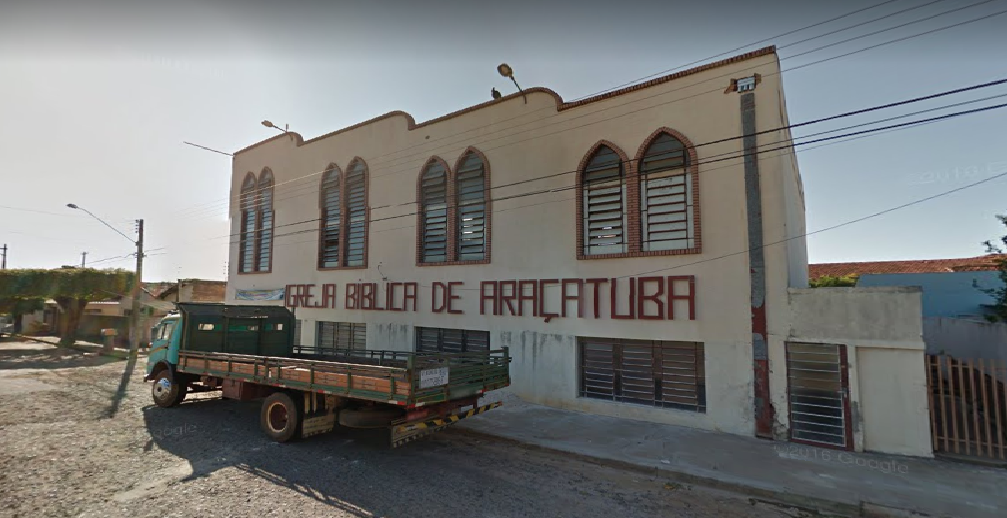 Fachada de Primeira Igreja Bíblica de Araçatuba
