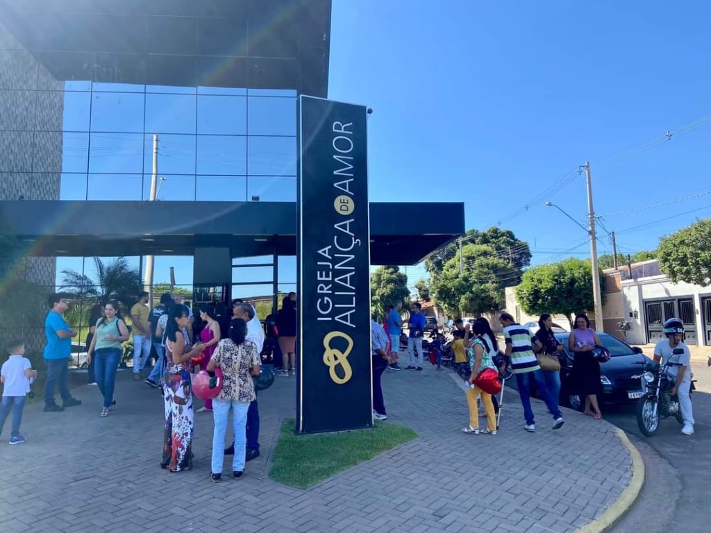 Fachada de Igreja Aliança de Amor