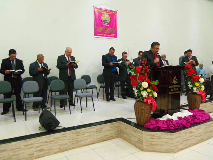 Fachada de Assembléia de Deus Min. Ipiranga