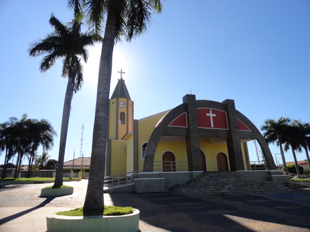 Fachada de Igreja Matriz Paróquia São João Batista