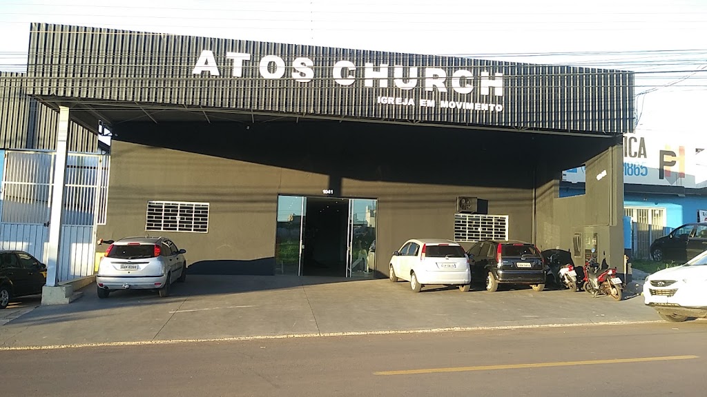 Fachada de Igreja Atos Church