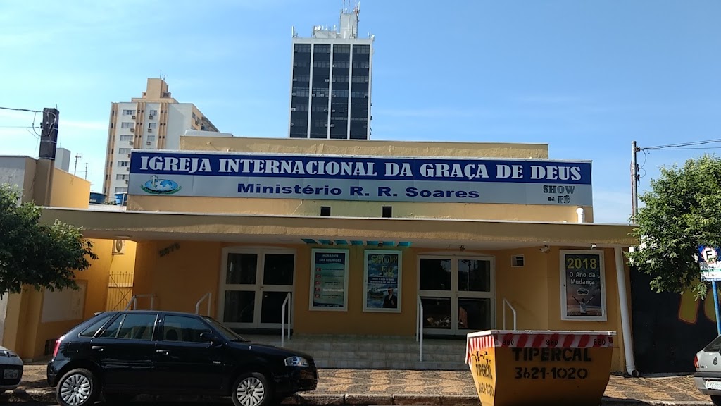 Fachada de IGREJA INTERNACIONAL DA GRAÇA DE DEUS