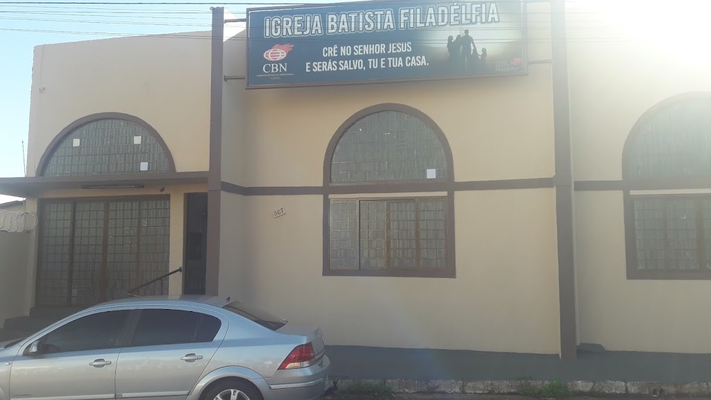 Fachada de Igreja Batista Filadélfia
