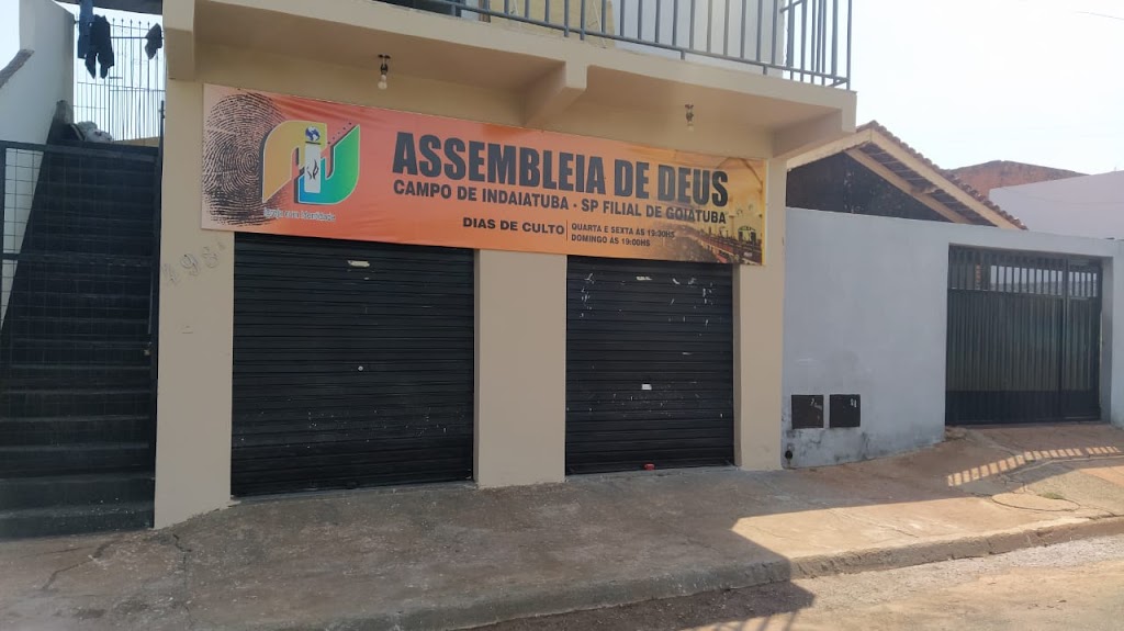 Fachada de IEADI - Igreja Evangélica Assembleia de Deus Indaiatuba - Filial B Social Itumbiara - GO