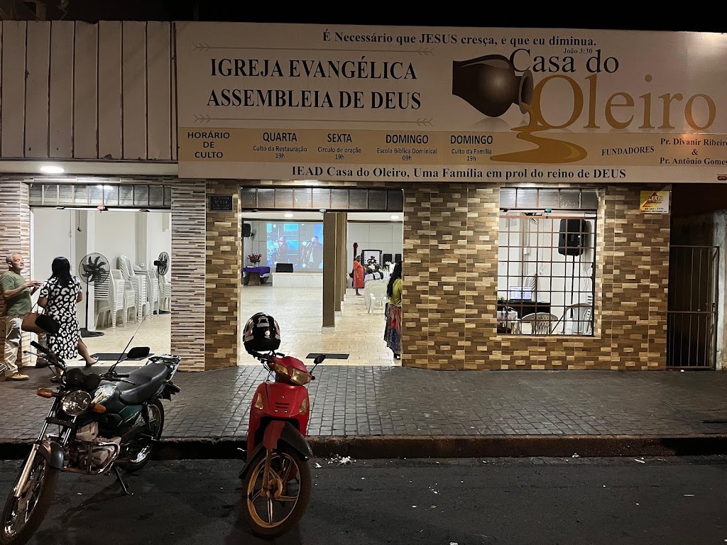Fachada de Igreja Evangélica Assembléia de Deus Casa do Oleiro