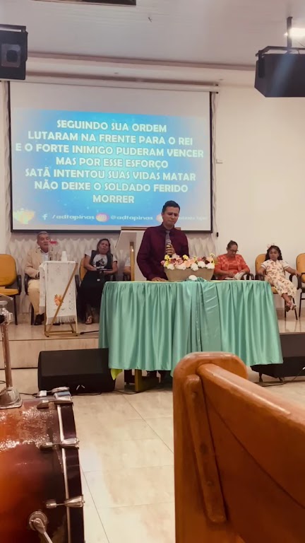 Fachada de Igreja Evangélica Assembleia de Deus