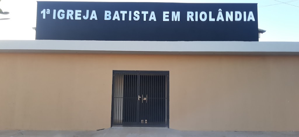 Fachada de Primeira Igreja Batista de Riolândia