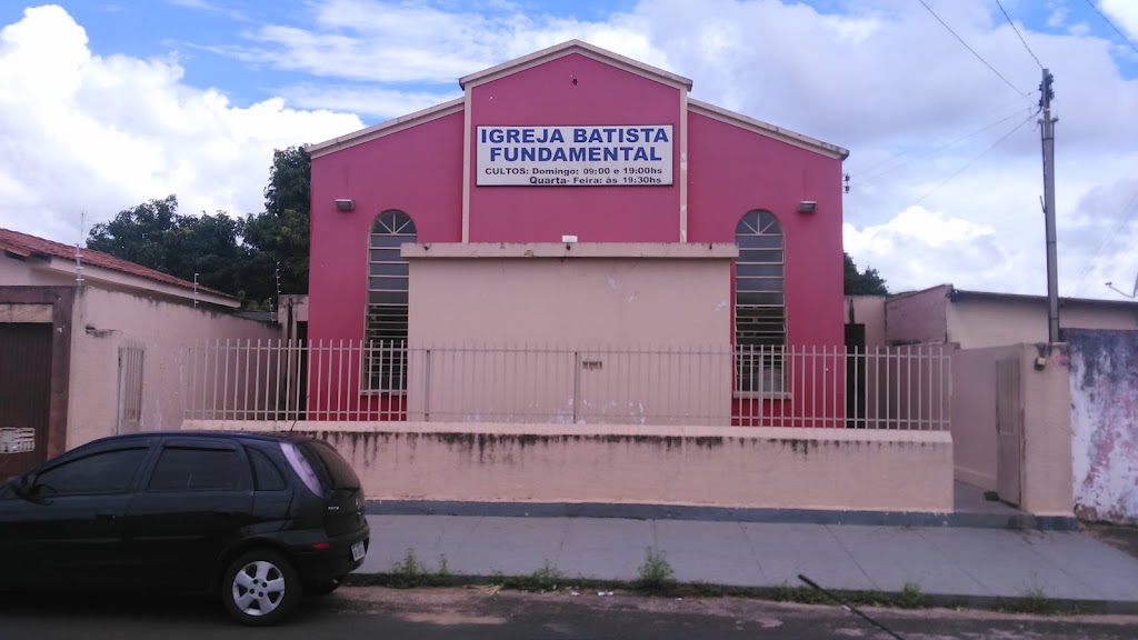 Fachada de Igreja Batista Fundamental em Araguari