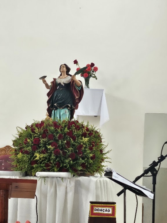 Fachada de Igreja de Santa Luzia