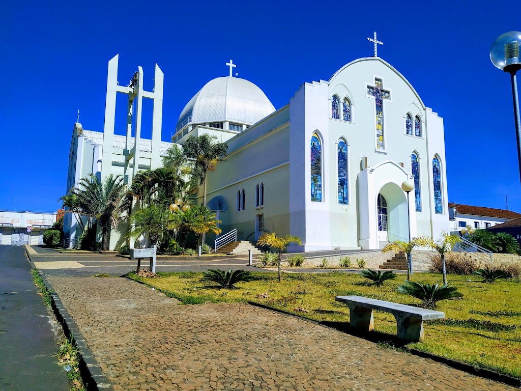 Fachada de Salão Paróquial Senhor Bom Jesus