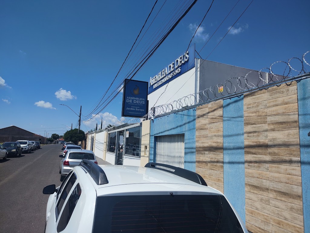 Fachada de Assembleia de Deus Missão aos Povos (ADMP) Jd. Europa