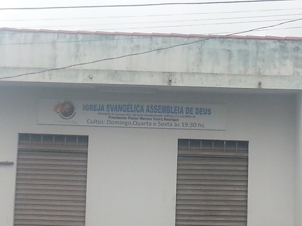 Fachada de Igreja Evangélica Assembléia de Deus