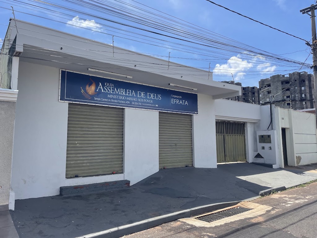 Fachada de Assembleia de Deus Missões aos Povos (ADMP) Efrata