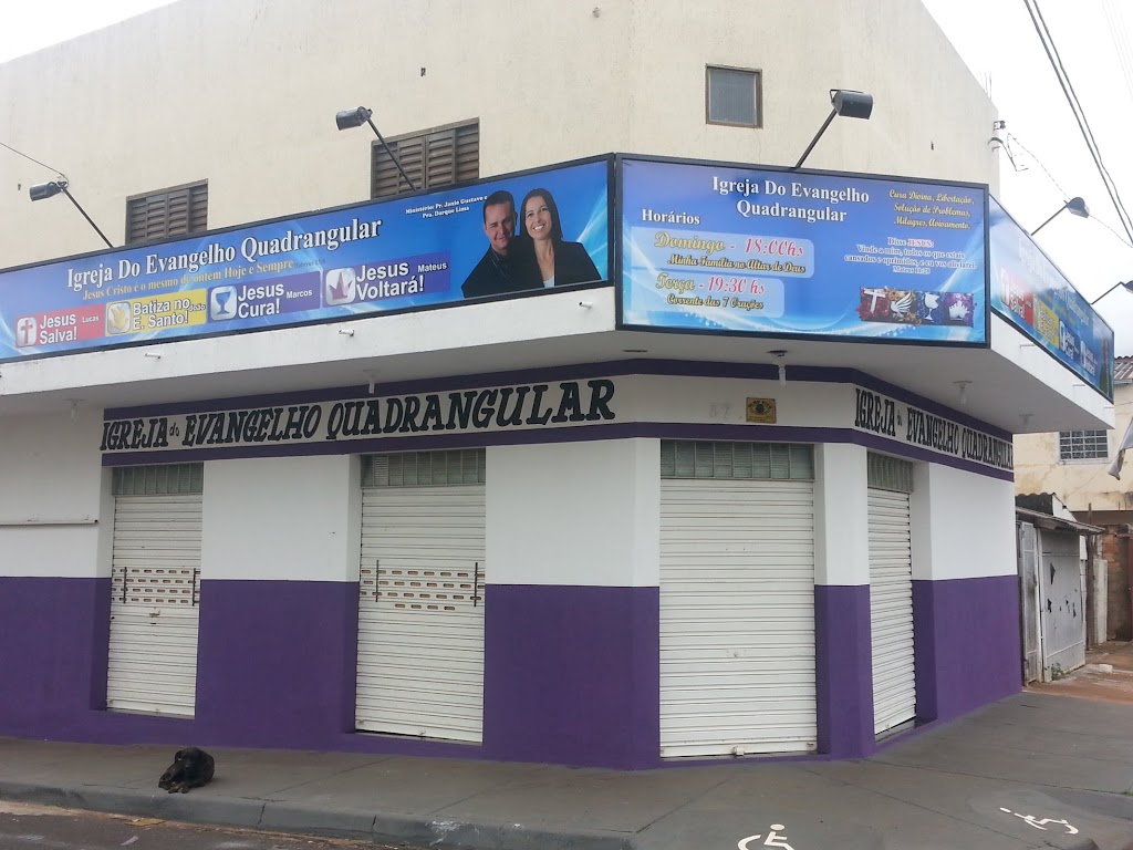Fachada de Igreja Do Evangelho Quadrangular