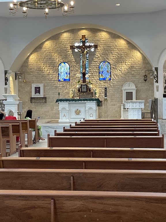 Fachada de Paróquia Nossa Senhora da Abadia do Patrimônio