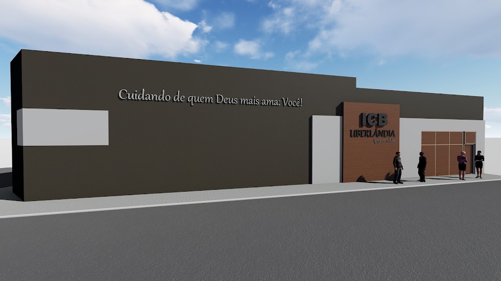 Fachada de ICB igreja Casa da Bênção