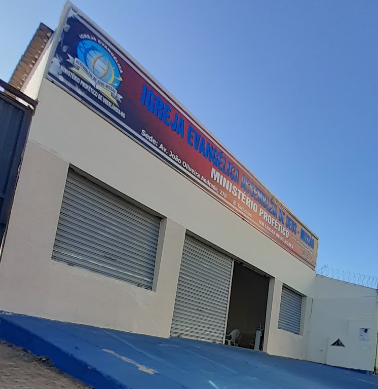 Fachada de Assembleia de Deus Ministerio Profetico - Congregação Jardim Das Palmeiras