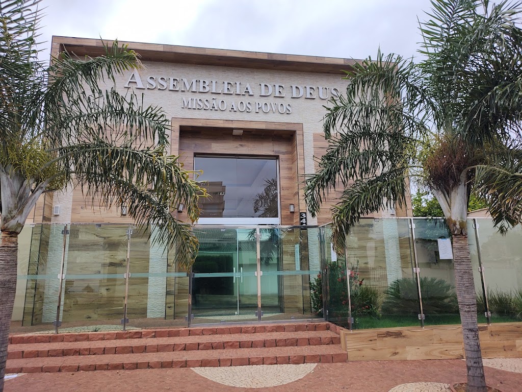 Fachada de Assembleia de Deus Missão aos Povos (ADMP) Tibery