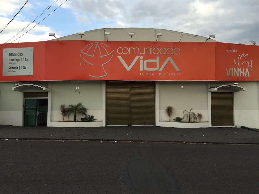 Fachada de Igreja Vida em células Uberlândia