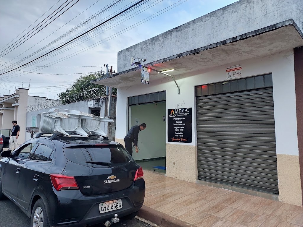 Fachada de IADVEC Udi - igreja Evangélica Assembleia de Deus