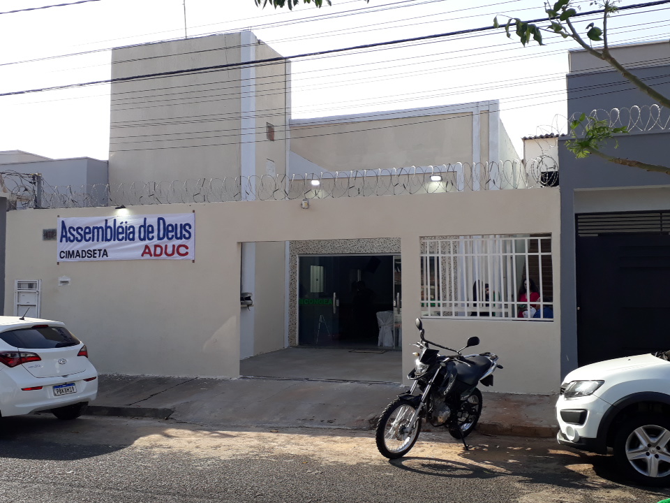 Fachada de Assembleia de Deus CIMADSETA