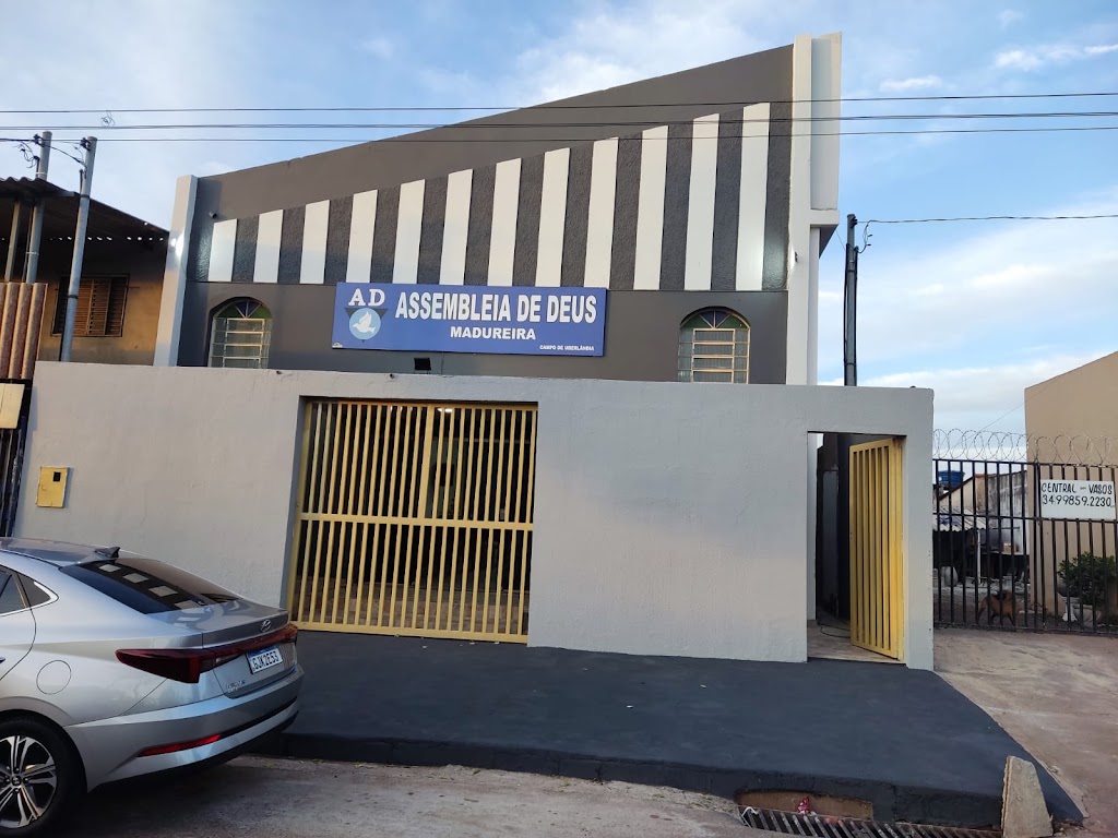 Fachada de Assembléia de Deus Madureira Campo Uberlândia congregação morumbi