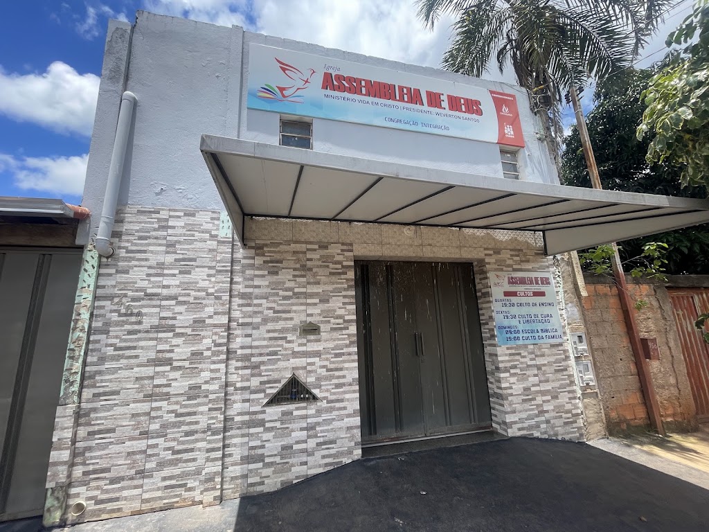 Fachada de Assembleia de Deus Vida em Cristo (ADVC) Integraçao