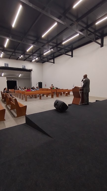Fachada de Assembleia de Deus Missão aos Povos (ADMP) Novo Mundo