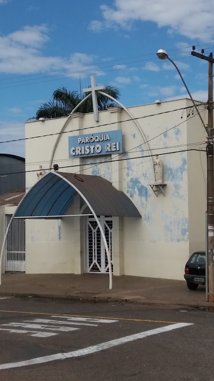 Fachada de Paróquia Cristo Rei
