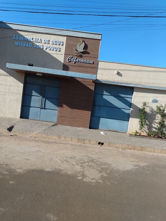 Fachada de Assembleia de Deus Missões aos Povos (ADMP) Cafarnaum