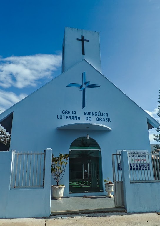 Fachada de Igreja Evangélica Luterana do Brasil - IELB