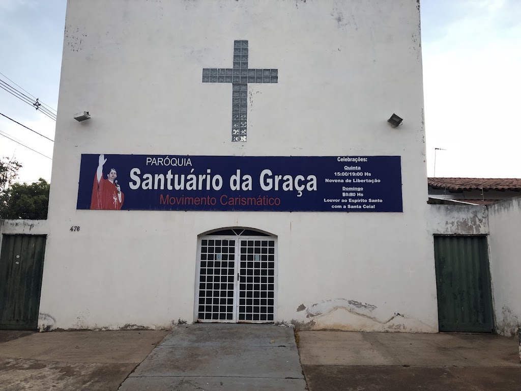 Fachada de Santuário da Graça