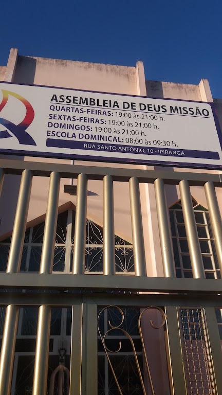 Fachada de Igreja Assembleia De Deus Missão