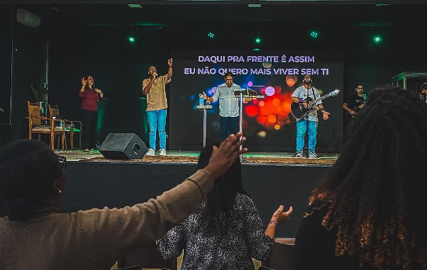 Fachada de Igreja Apostólica Fonte da Vida