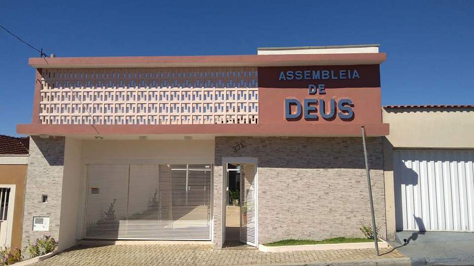 Fachada de Igreja Evangélica Assembleia de Deus em Franca - Congregação do Jardim Francano