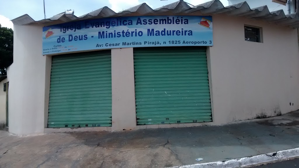 Fachada de Igreja Evangélica Assembléia de Deus - Ministério Madureira