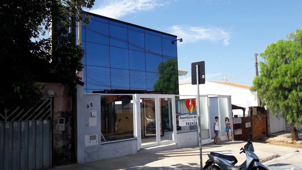Fachada de Igreja Evangelica Assembleia de Deus de Madureira em Franca