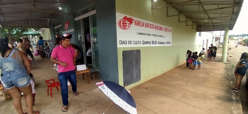 Fachada de Igreja Batista Nacional Cristo Vive