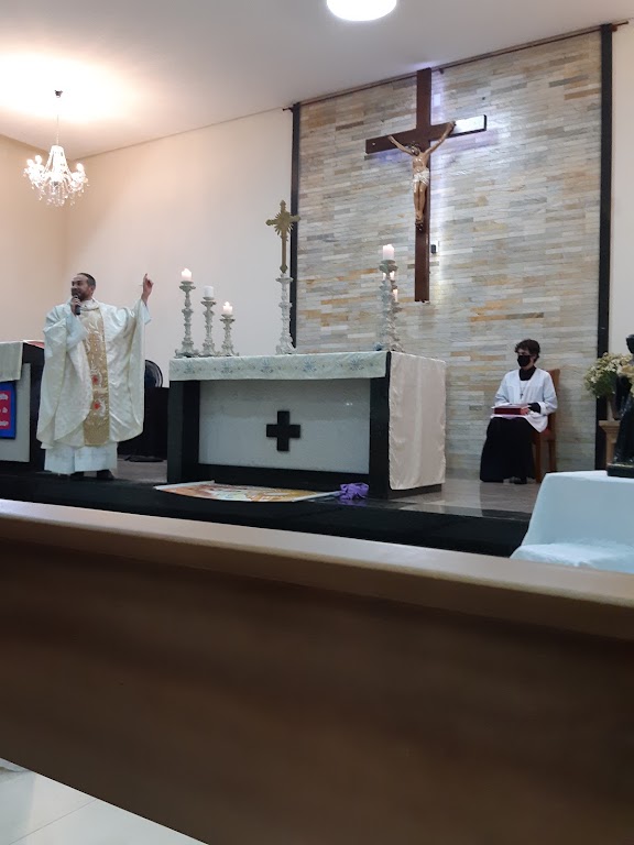 Fachada de Igreja Matriz Nossa Senhora do Rosário
