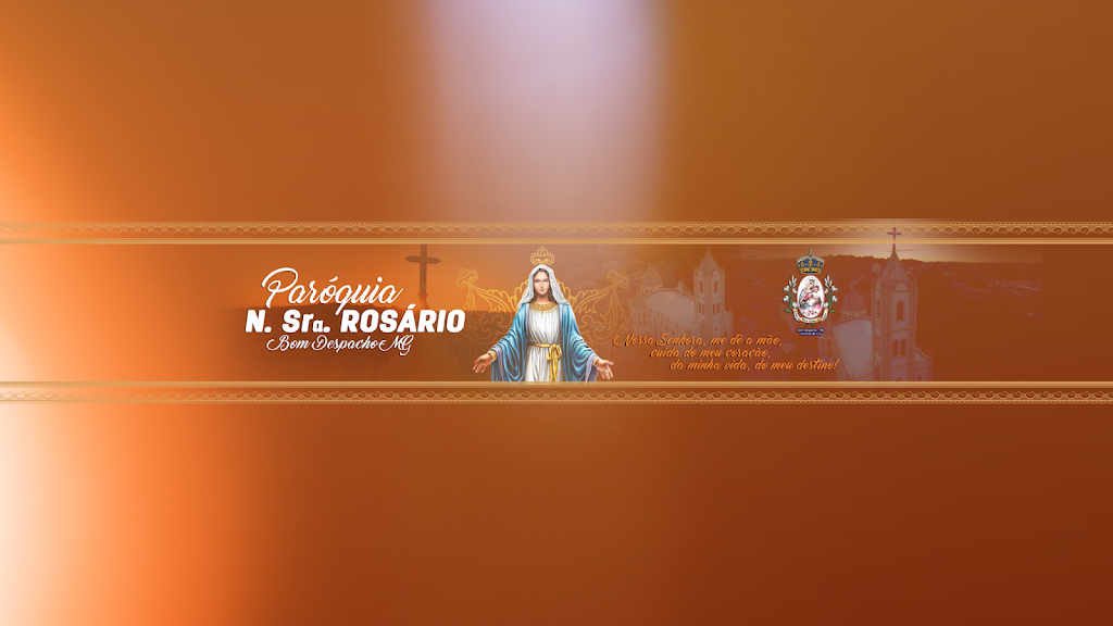 Fachada de Paróquia Nossa Senhora do Rosário